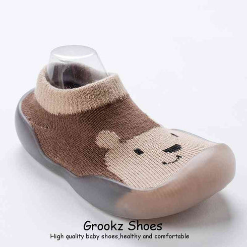 animal-sock-shoes-brown-bear Grookz Shoes - Sophia's Style-4
